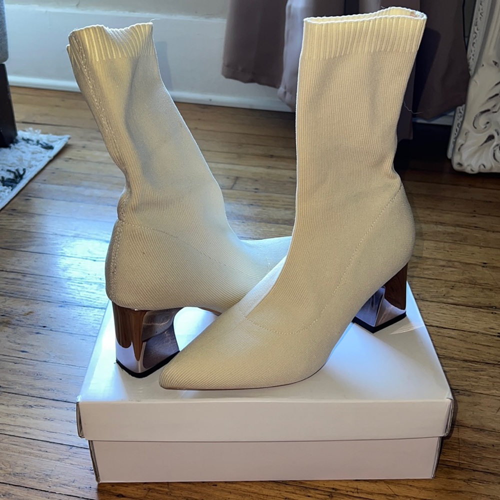 Mid calf sick boots